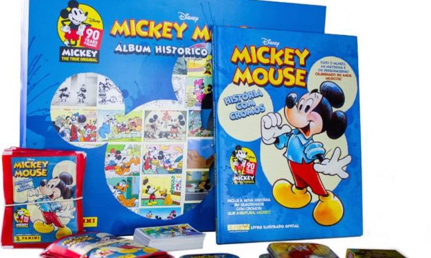Panini celebra 90 anos do Mickey com exposição inédita e livro ilustrado
